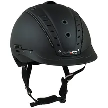casco Reithelm VG1 Mistrall-2, schwarz matt, S/M (55-57 cm)