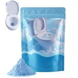 240g WC-Reiniger, Rohrreiniger Extrem Stark, WC Schaumreiniger für Toilettenreinigung, Abflussreiniger Extra Stark, Toilettenreiniger Schaum Bis Unter Den Rand, Pulver