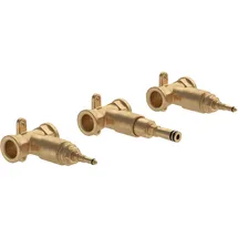 Villeroy & Boch V&B V&B Univ.-Einbaukörper Loop& Friends für Dreiloch-Waschtischarmatur, Messing