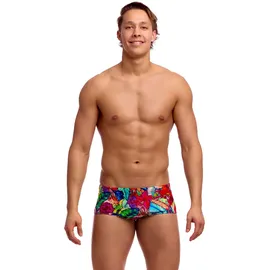 Funky Trunks Classic Trunks Badehose Rot 4