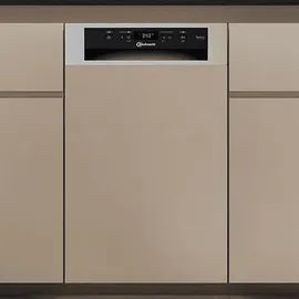 Bauknecht BK6PC11BS7A0 Einbau-Geschirrspüler (teilintegrierbar, 448 mm breit, Edelstahl)