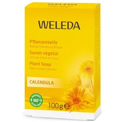 Weleda Calendula Pflanzenseife - reinigt besonders mild, für zarte und empfindliche Haut geeignet