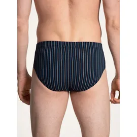 CALIDA Cotton Code Slip schwarz/blue L 2er Pack