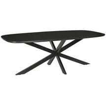 Livingfurn Jesper 230 x 76 x 105 cm schwarz
