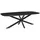 Livingfurn Jesper 230 x 76 x 105 cm schwarz
