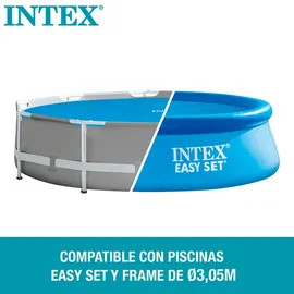 Intex Solar Poolabdeckung für 10ft Rahmen oder Easy Set Pools #29021, Blau, 305 cm
