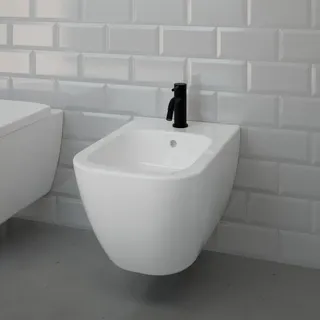 Evineo ineo3 square Bidet, BE0955WH,