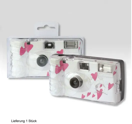 Einwegkamera LOVE 400 27 M. BLITZ
