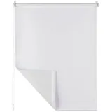 Blumtal Verdunklungsrollo 90 x 130-155 cm im 2er Set - Klemmfix Rollo ohne Bohren - Thermorollo Klemmfix - Fensterrollo Innen für Fenster und Türen - Klemmrollo - Sichtschutz Rollo in Weiß
