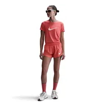 Nike Damen One Swoosh HBR Dri-Fit SS Top orange