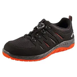 ELTEN Halbschuh schwarz-rot MADDOX BOA black-red Low ESD, S3, EU-Schuhgröße: 37