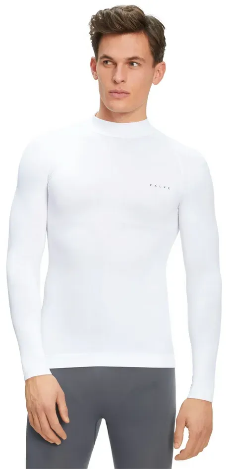 Falke Funktions-Langarmshirt Warm (perfekte Feuchtigkeits-Temperaturregulierung) Unterwäsche weiss Herren