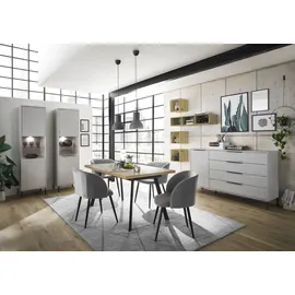 Mäusbacher Highboard 168 x 100 x 45 cm grau