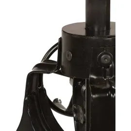 vidaXL Bartisch Altholz Massiv 75 x (76-110) cm Braun