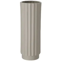 Vase Vianello Keramik hellgrau