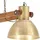 vidaXL Industriestil 1-flg. 109 cm Messing
