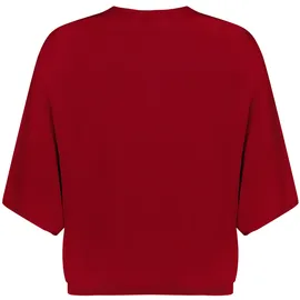 Zero Feinstrickpullover Candy Rot M