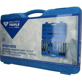 BRILLIANT TOOLS Universal-Abzieher-Satz 14-tlg (BT631000)