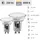 EGLO 110141 LED Spots, Reflektorlampe je 3 Watt (entspricht 24 Watt), 240 Lumen, Leuchtmittel warmweiß, 3000 K, Glühbirne Ø 5 cm