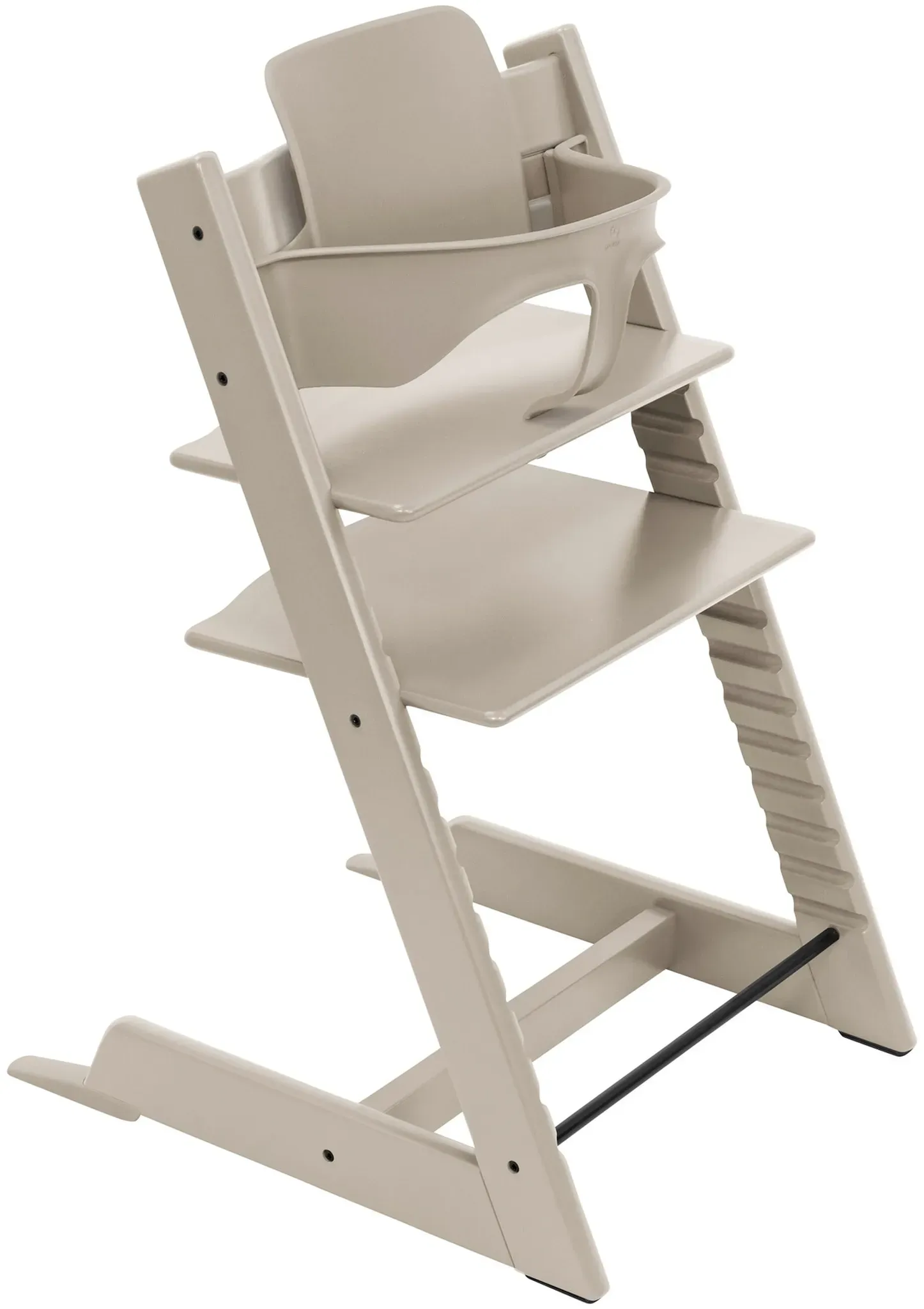 Stokke® TRIPP TRAPP® Bundle Treppenhochstuhl inkl. Babyset, grau