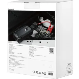 Baseus Max Car Jump Starter 20000 mAh 42 W, 74 Wh), Powerbank Schwarz