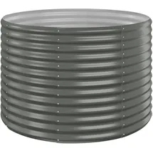 vidaXL Hochbeet 100 x 100 x 68 cm Grau