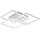 rl live your light Mobile 1 LED Deckenleuchte 27 Watt Metall Weiß matt