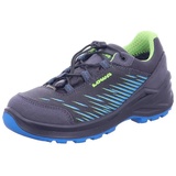 Lowa Zirrox GTX Lo Kinder blue/orange 27