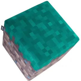 Phoenix Sitzhocker 2er Set Samt 35 x 35 x 35 cm Mehrfarbig