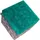 Phoenix Sitzhocker 2er Set Samt 35 x 35 x 35 cm Mehrfarbig