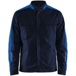 Blakläder Bundjacke Industrie Stretch, marineblau / kornblau, Unisex-Größe: S