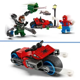 LEGO Motorrad-Verfolgungsjagd: Spider-Man vs. Doc Ock