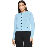 Betty Barclay Strickjacke mit aufgesetzten Taschen Powder Blau 36