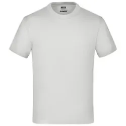 Kinder T-Shirt JN019, hellgrau, Größe XXL - hellgrau - XXL