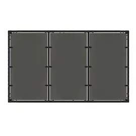 vidaXL Gartentisch mit Glasplatte Schwarz 150x90x75 cm Poly Rattan