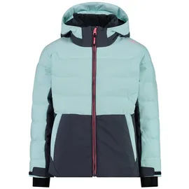 CMP Mädchen Skijacke Kid G Jacket Fix Hood 34W4865-E309 140 - Acqua - 140