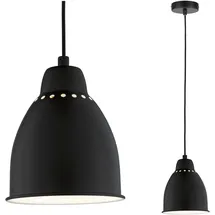 Paulmann Hilla 1-flg. Ø 14,5 cm rund schwarz Metall dimmbar