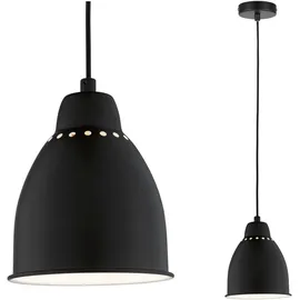 Paulmann Hilla 1-flg. Ø 14,5 cm rund schwarz Metall dimmbar