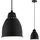 Paulmann Hilla 1-flg. Ø 14,5 cm rund schwarz Metall dimmbar