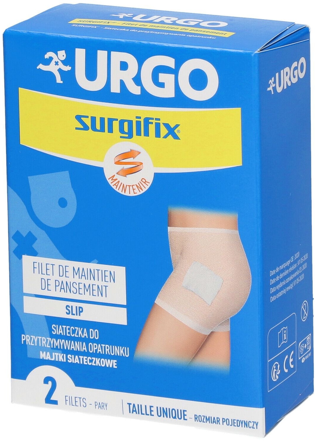 URGO Surgifix® Filet de Maintien de pansement Slip adultes 2 pc(s) bandage(s)