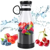 ideoon home Mobiler Smoothie Maker 300ml Standmixer