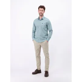 Lerros Langarmhemd mit Karomuster Blau 3XL
