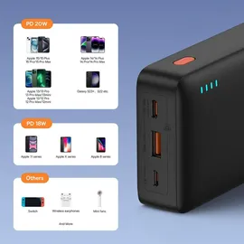 Baseus - P10022804113-00 - Powerbank - Schwarz