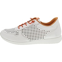 Remonte Sneaker, Weiss/Weiss/orange / 80, 41 EU - 41 EU