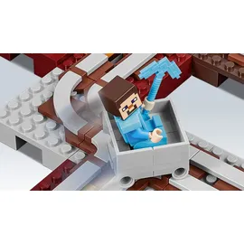LEGO Minecraft Die Nether-Eisenbahn 21130