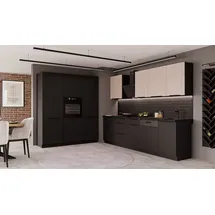 Küchen-Preisbombe Küchenzeile SIENA + ARONA 280 + 180 cm Kaschmir