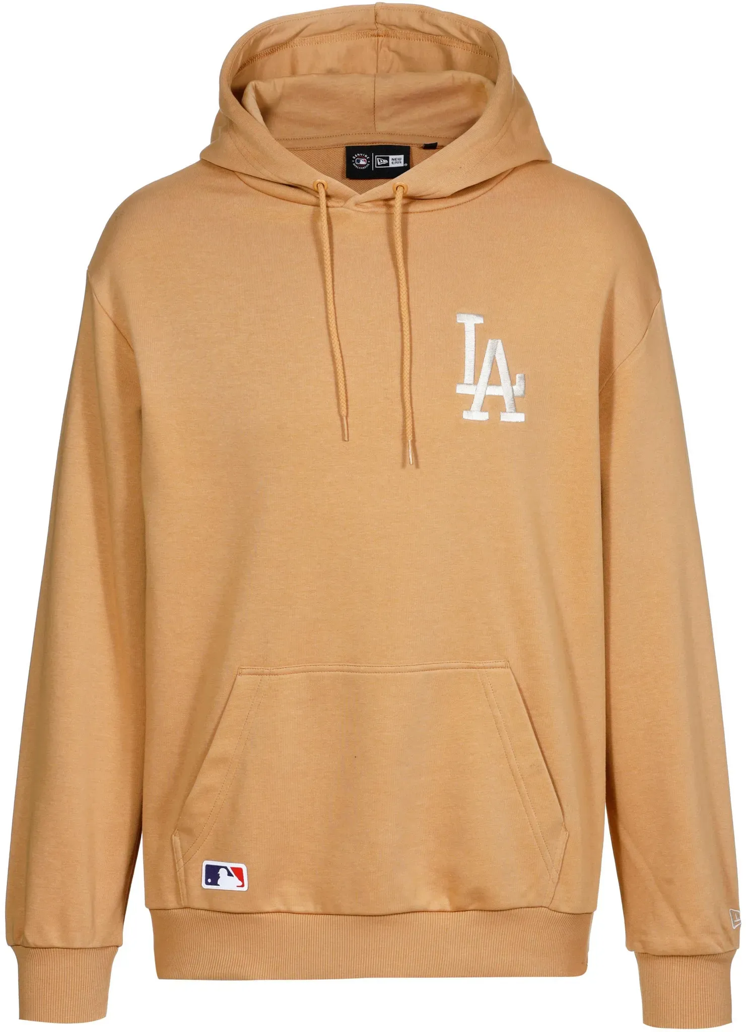 New Era Los Angeles Dodgers Hoodie Herren in peach, Größe M - orange