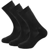 Devold of Norway Daily Merino Medium Sock 3 Paar Schwarz 36-40