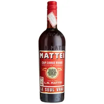 L.N. Mattei Mattei Le Seul Vrai Cap Corse Aperitif au Quinquina Rouge vegan 15% Vol
