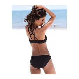 BENCH Bustier-Bikini-Top Schwarz 32